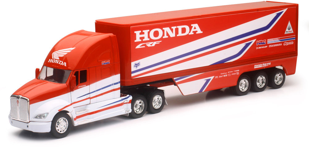 New Ray Toys 959-0113 10893 REPLICA 1:32 SEMI TRUCK 17 HONDA RACE TRUCK