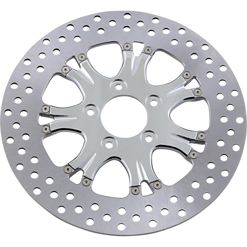 Performance Machine (pm) Paramount Brake Rotor - 0133-1800HEAS-CH For Harley Motorcycles 2006-2019