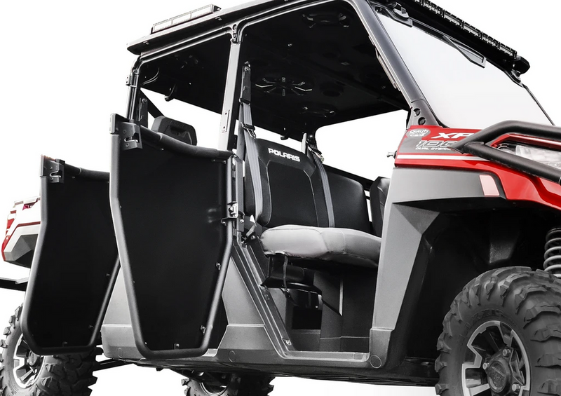 Rival Powersports Usa Rear Half Doors - 2444.7475.2 Polaris Ranger 2018-2025