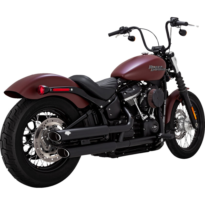 Vance & Hines Twin Slash Muffler - 46376 For Harley Softail 2018-2025