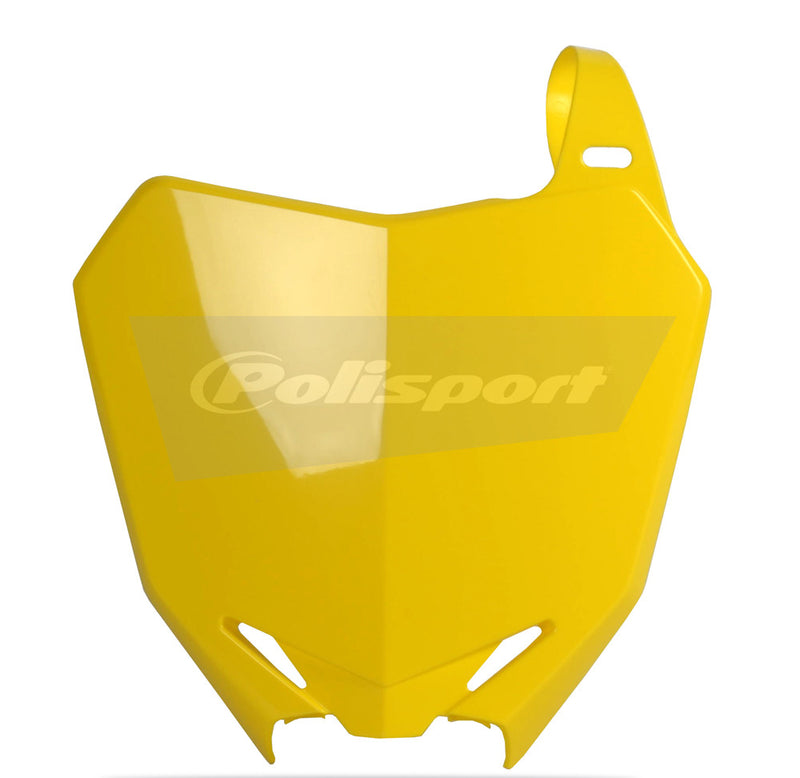 Polisport Front Number Plate Yellow - 8659300001 Suzuki RMZ 450 / RMZ 250 2008-2018