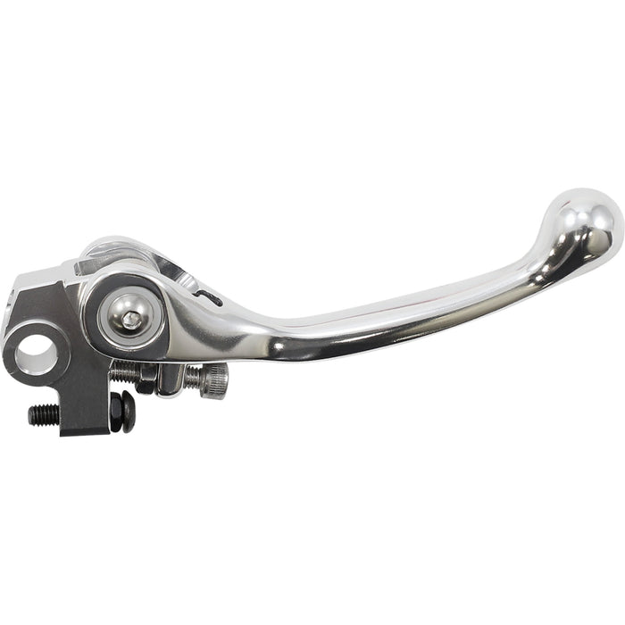 MOOSE OFFROAD 0614-1827 H07-5930 BS Flex FG Forged 6061-T6 Brake Lever Brake Lever - Silver