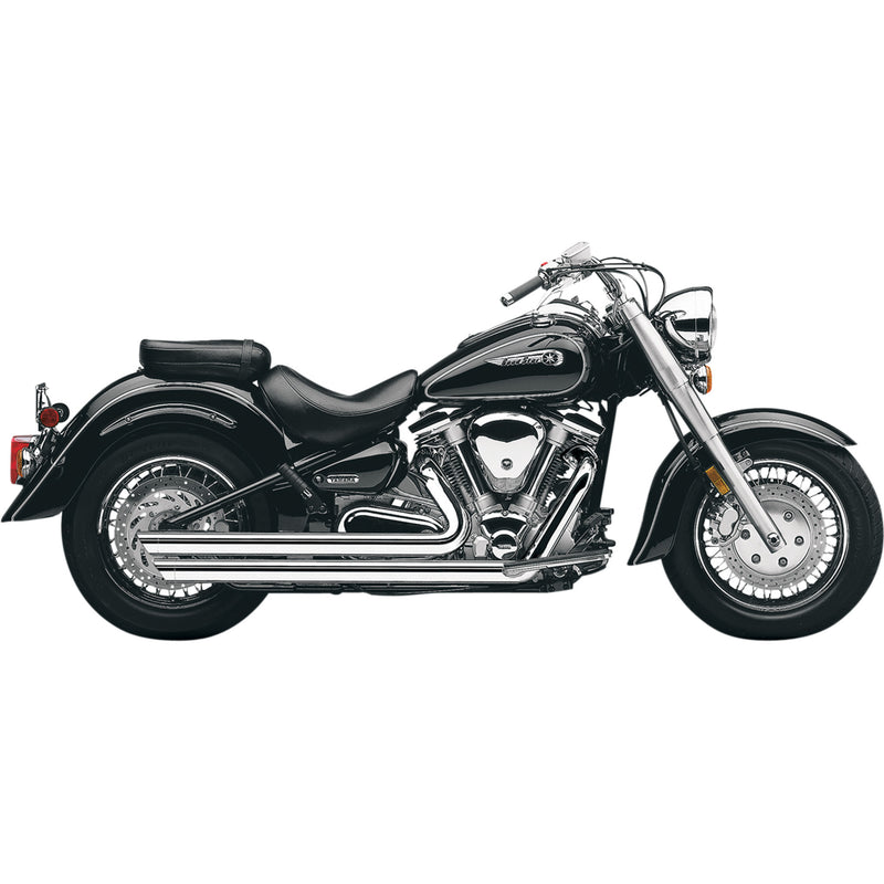 Cobra Speedster 2-Into-2 Exhaust System - 2822 Yamaha XV1700A Road Star / 1700 Road Star 2008-2014