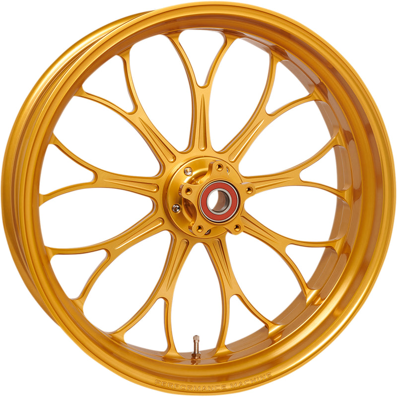 Performance Machine (pm) Revolution Wheel - 1204-7106R-RVNAJAP-G For Harley Touring 2008-2022