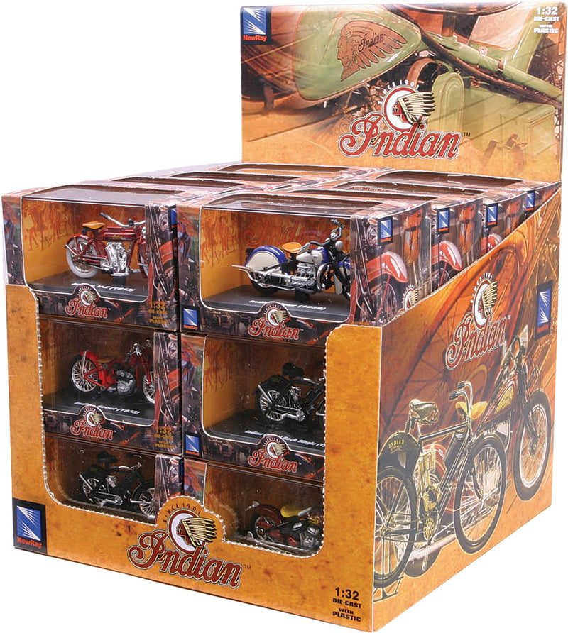 New Ray Toys Replica 1:32 Sport Scout SET Assorted Indian Models - 06067