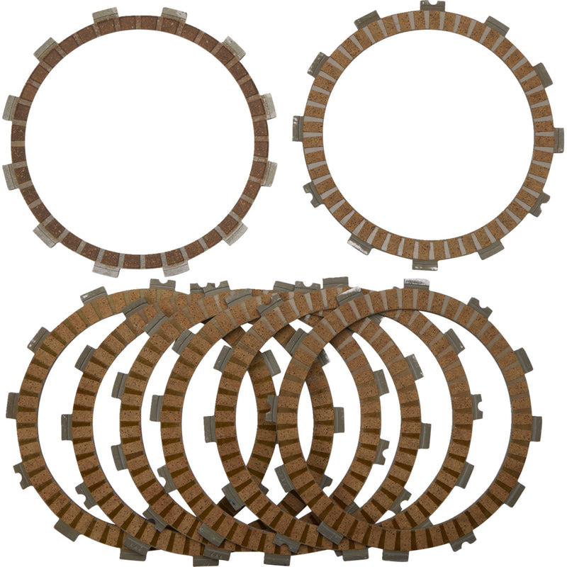 Moose Offroad Friction Plate Set - M70-5255-8 For Suzuki 400 / 400E / 400S / 400SM 2000-2023 | Honda CRF450R 2011-2016