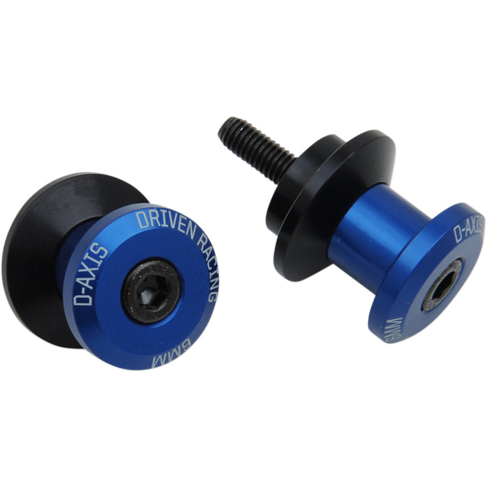 DRIVEN RACING 1303-0157 DXS-6 BL D Axis Spools D-Axis Spools - Blue - 6 mm