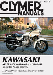 Clymer Repair Manual Kawasaki 1000/1100 Fours - CM4513 Kawasaki Motorcycles 1981-1985