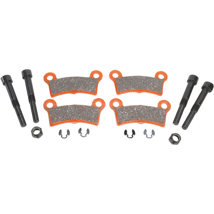 EBC 1721-1432 FA605/4V Sintered Metal Harley/Buell Brake Pads Brake Pads - Trike - FA605/4V