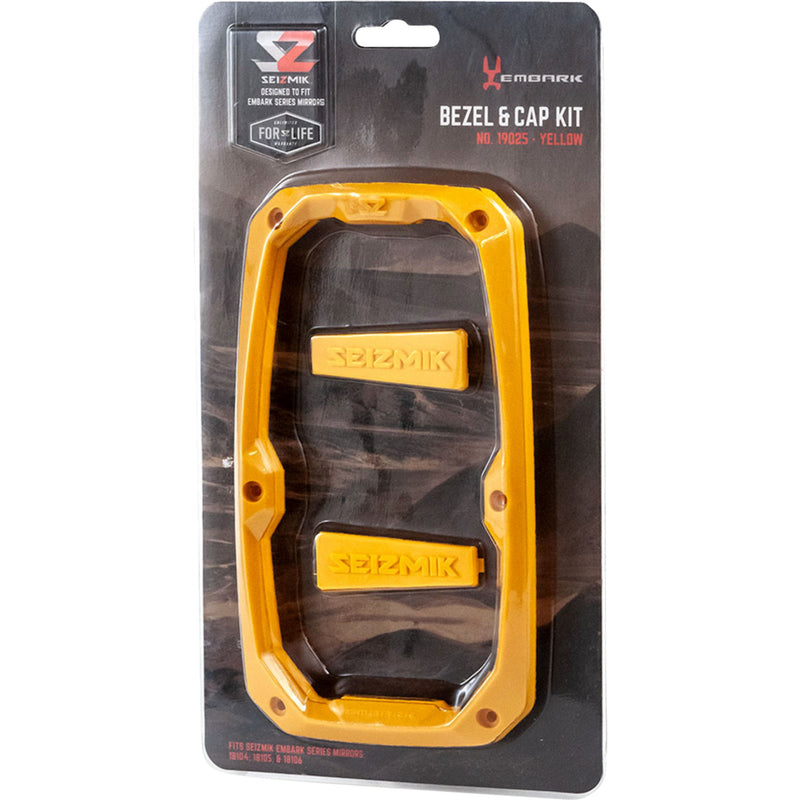 SEIZMIK 0640-1499 56-19025 Embark Mirror Trim Kit Trim Kit - Embark - Side View - Yellow