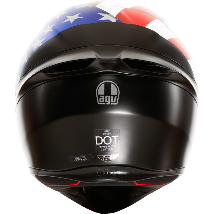 AGV K1 S US Flag Helmet - Red/White/Blue