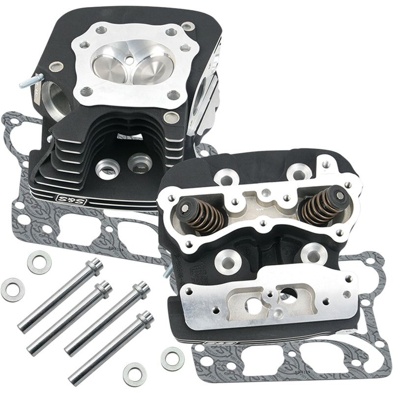 S&S Cycle Super Stock Cylinder Head Kit - 900-0251 For Harley Motorcycles 1999-2005