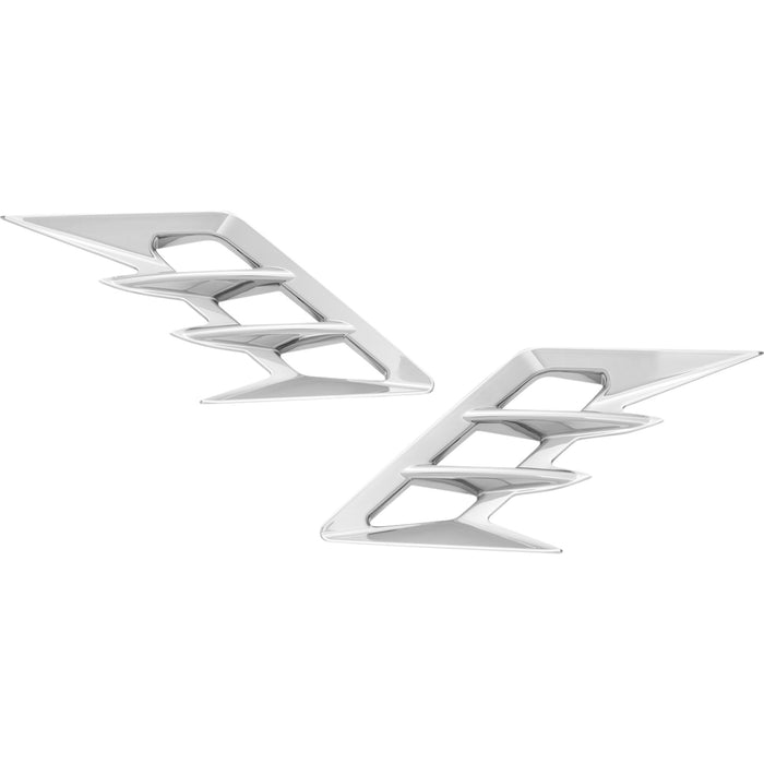 SHOW CHROME 1405-0306 52-959 Front Fender Vent Filler Accent Fender Vent Filler Accent - Chrome - Front