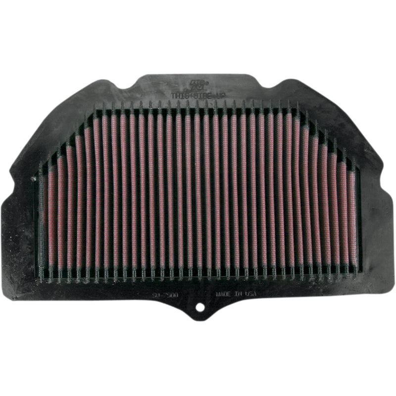 K & N High-Flow Air Filter - SU-7500 Suzuki 750 / 1000 / 600 2000-2004