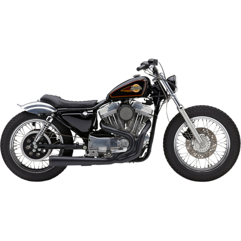 Cobra El Diablo 2-Into-1 Exhaust System - 6471B For Harley Sportster 1986-2003