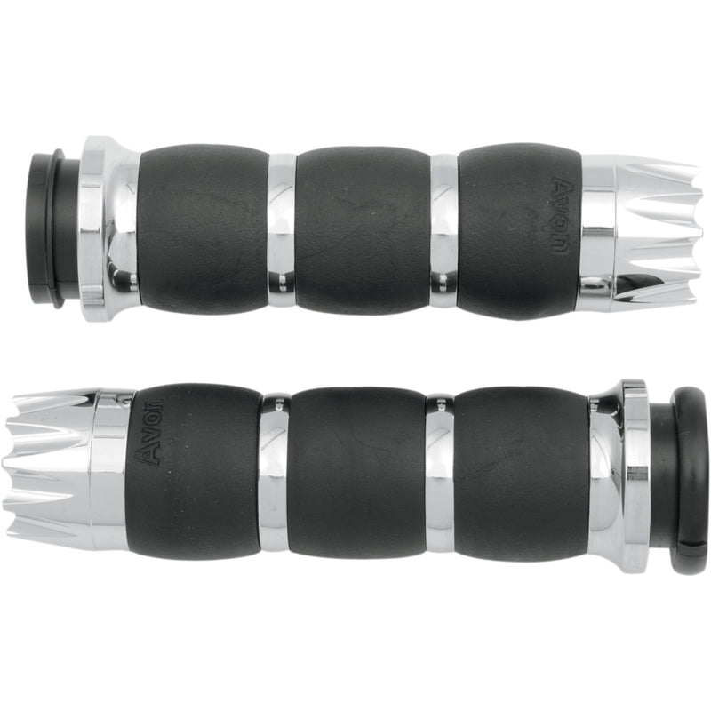 Avon Velvet Air Grips - AIR-93-FLY-EX For Harley Motorcycles 2008-2024