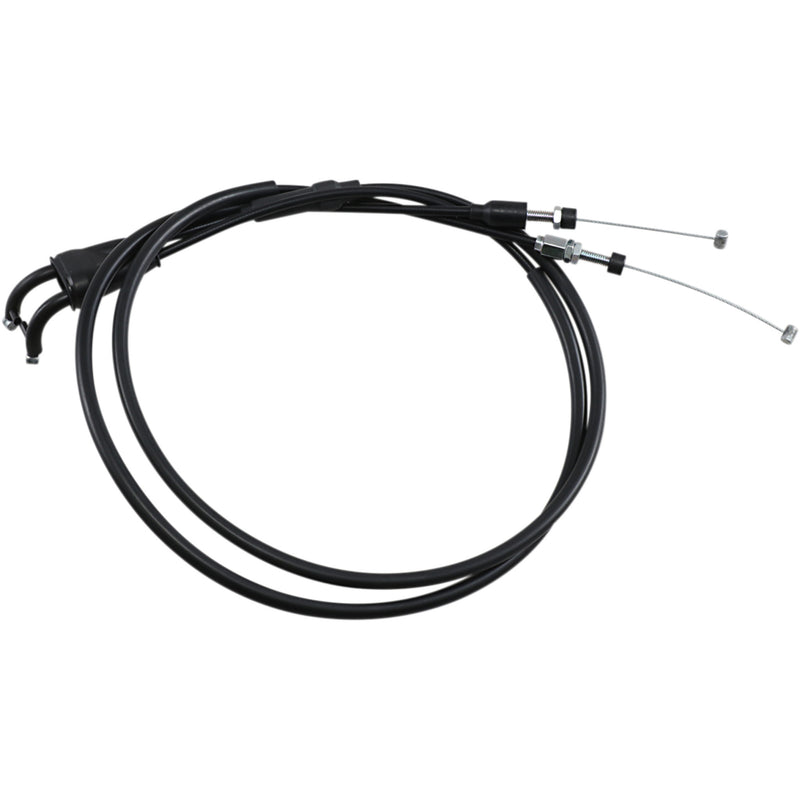 MOOSE OFFROAD 0650-1254 45-1180 Black Vinyl Throttle Cable Throttle Cable - Yamaha