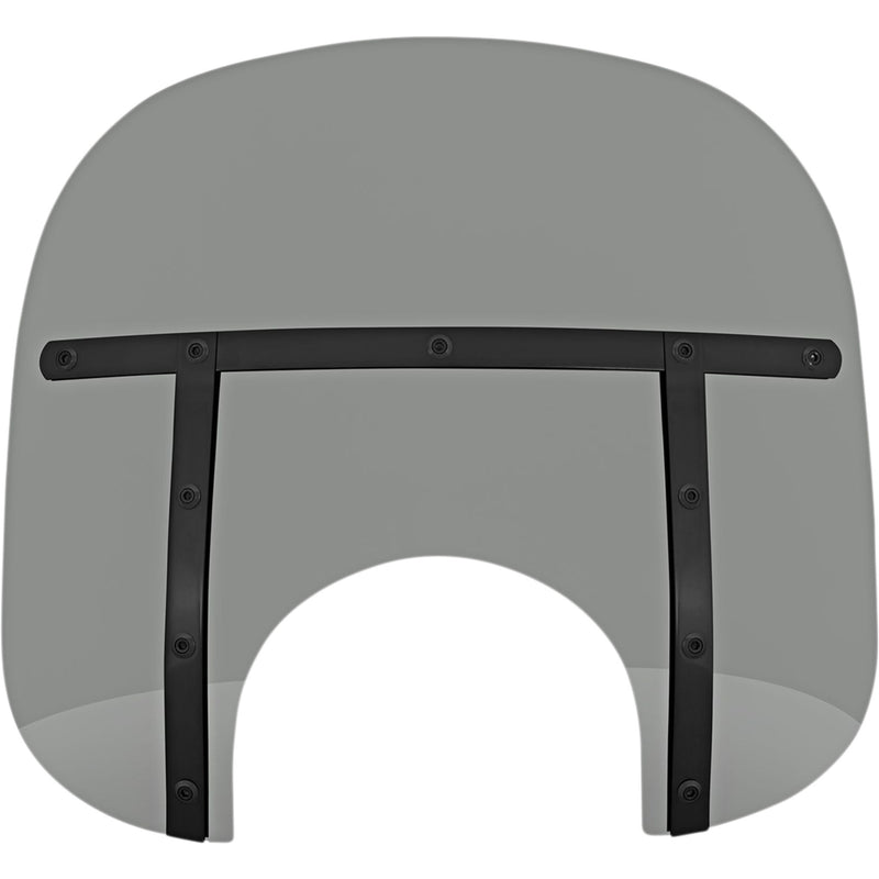 MEMPHIS SHADES 2313-0307 MEB35112 Memphis Fats Windshield Fats Windshield - 13" - Headlight - Black Smoke