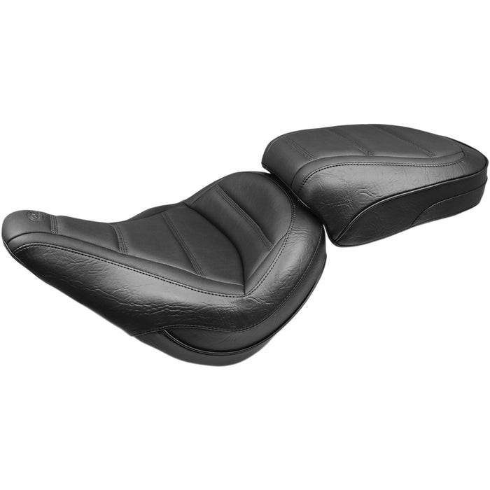 MUSTANG 0802-1111 75062 Passenger Tour Seat — Incompatible with Drivers Backrest - Passenger Touring Seat - FLSL