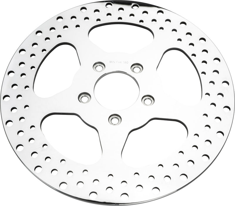 Harddrive 144655 Brake Rotor Front 11.5" SS Machined 2.22" ID For Harley Motorcycles 2000-2014