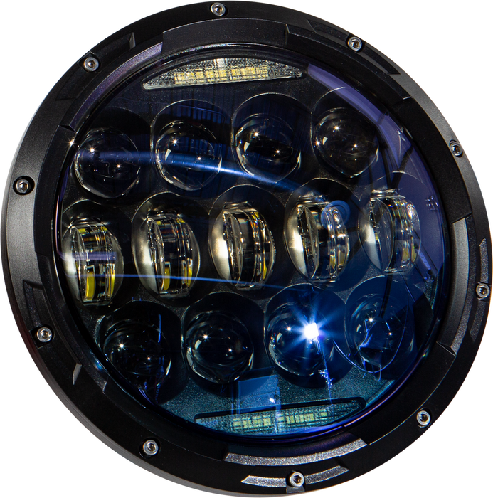 Harddrive 820-0360 820-0360 LED HEADLIGHT 7" 105W BLACK 5500/3000 LUMENS