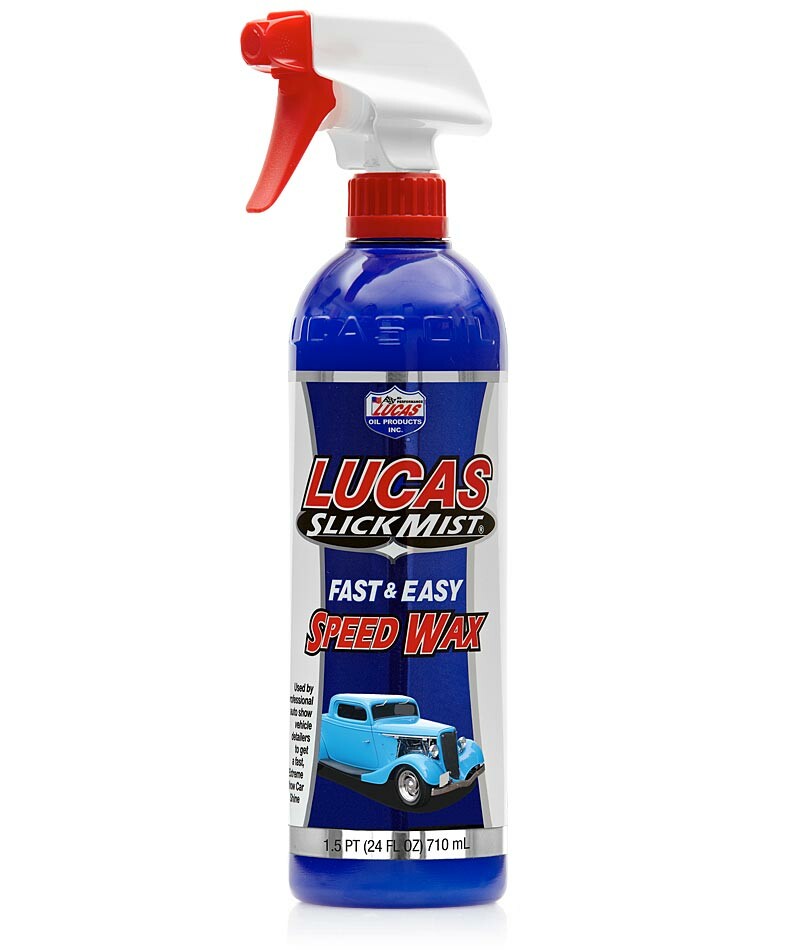 Lucas 58-5301 10160 SLICK MIST SPEED WAX 24OZ
