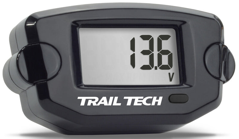Trail Tech Voltage Meter Black - 742-V00-BL