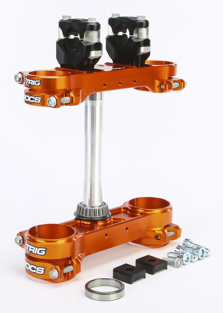Xtrig Rocstech Clamp SET Orange KTM 22MM - 501330501101 KTM Dirt Bikes 2013-2023