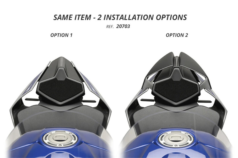 Puig Hi-tech Parts 561-20703BK 20703J REAR SEAT COWL MATT BLACK YAM