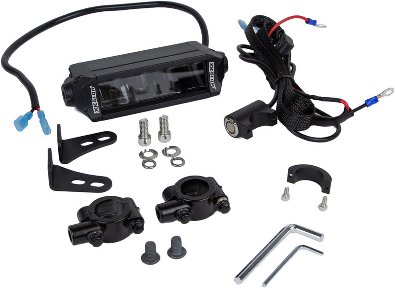 Xk Glow 653-0179 XK-DB MOTORCYCLE HEADLIGHT KIT 7/8" HANDLEBARS