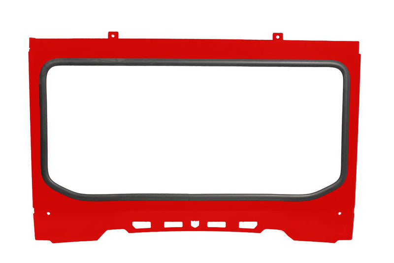 Pro Armor Front Windshield FOR Pocket Roof RED - P144W462RD-293 Polaris RZR 2014-2018