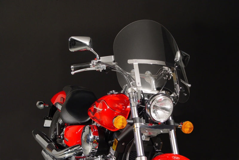 National Cycle NC125A 83-22 Harley XL/FXR/D/17-25 Hon/07+ Kaw Dakota 3 W/low Turn Signals Windshield-clr - User 1