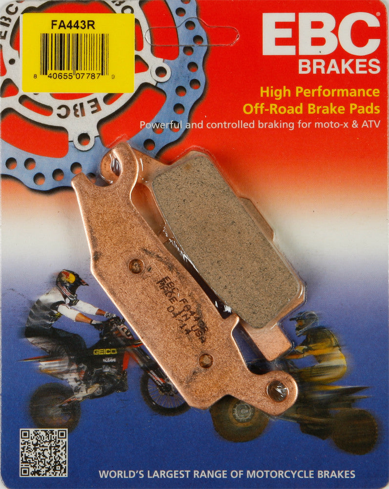 EBC Brake Pads - FA443R Yamaha ATVs 2007-2015