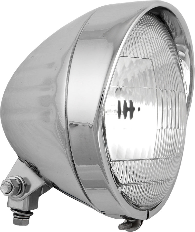 Harddrive 820-0304B 160324 5.75" HEADLIGHT BOTTOM MOUNT SATIN BLACK