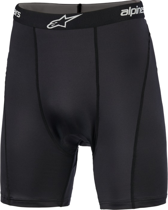 Alpinestars 482-00173L 4750326-10-L MX BOXER PADDED BLACK LG