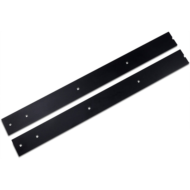 MOOSE OFFROAD 4501-0783 2557PFMTBLK Wear Bar plow  - matte black - 66" - 2 piece