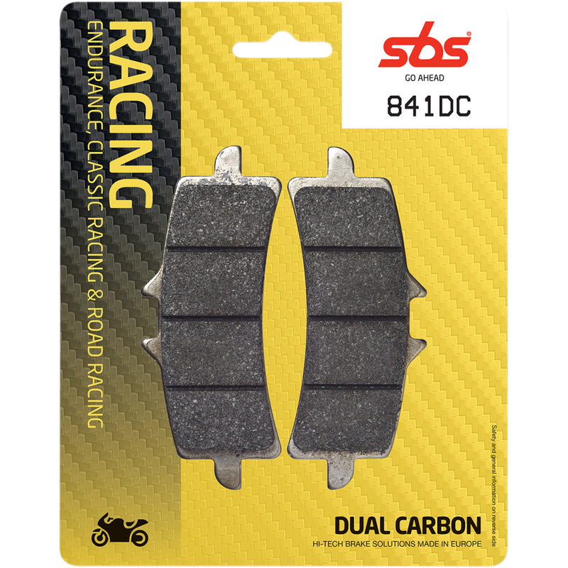 Sbs Brake Pad - 841DC For Ducati Motorcycles 2007-2025 | MV Agusta Motorcycles 2009-2019 | KTM 1190 / 1290 Super Duke 2009-2022