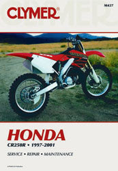 Clymer Repair Manual Honda CR250 - CM437 Honda CR250R 1997-2001