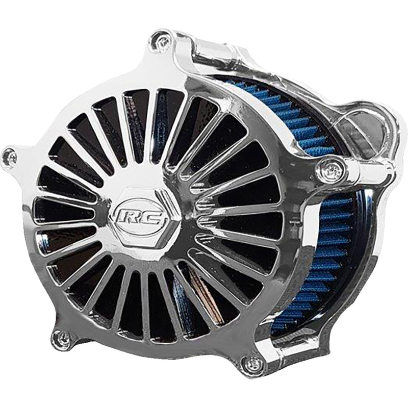 Rc Components Airstrike Illusion Air Cleaner - AC-09C-126C For Harley Motorcycles 2017-2024