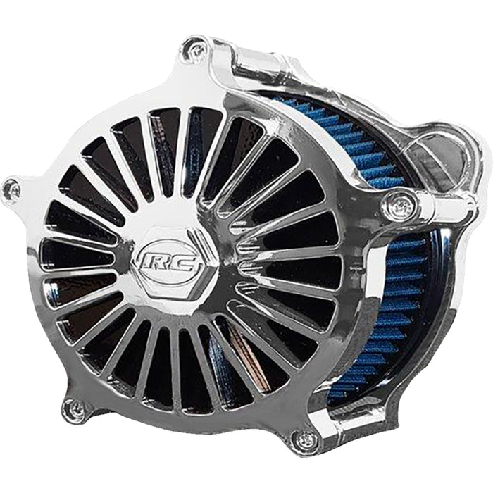 RC COMPONENTS 1010-2425 AC-09C-126C Airstrike Air Cleaner - Chrome