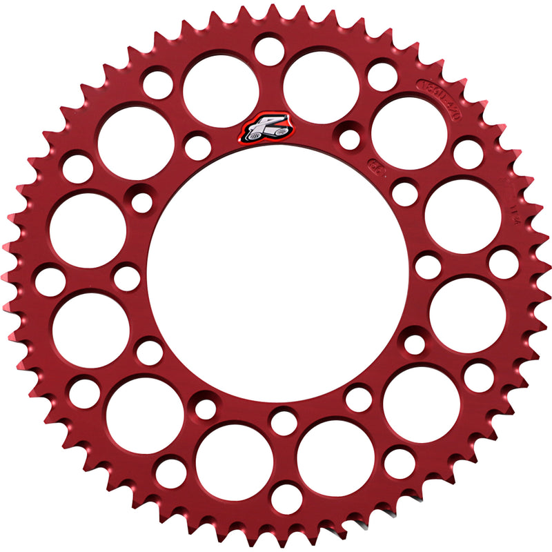 RENTHAL 1211-0292 189U-420-56GRRD Rear Sprocket Sprocket - Honda - Red - 56 Tooth