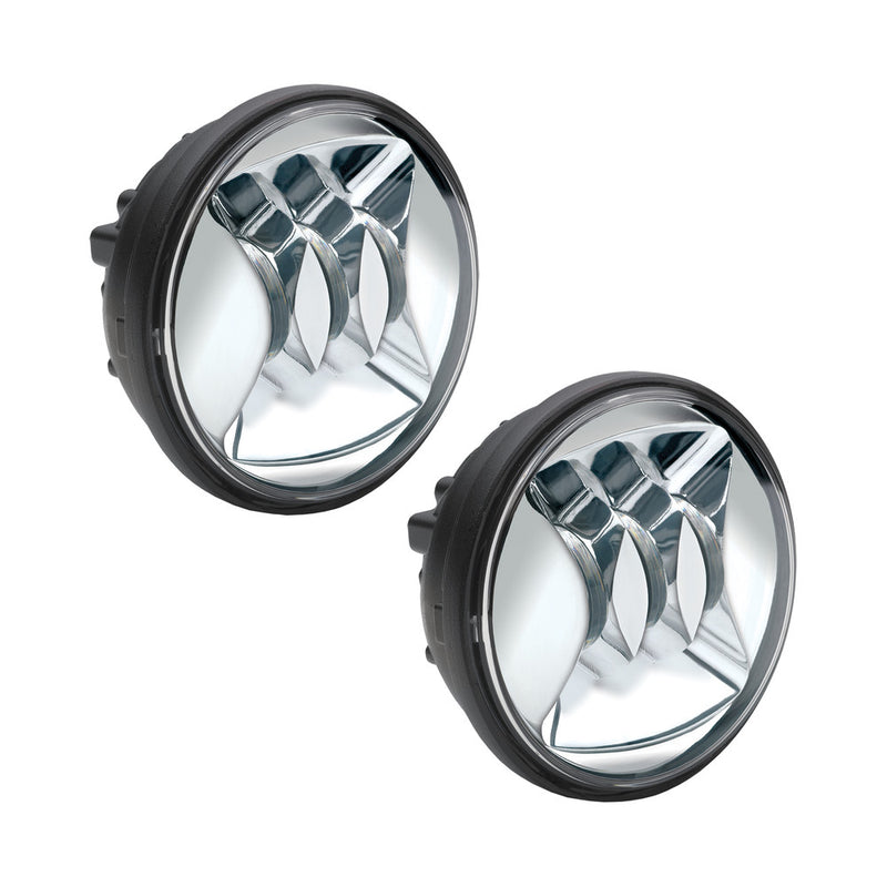 Jw Speaker 826-05004 0551593 6045 LED FOG LAMP KIT 4.5" CHR BEZEL DUAL