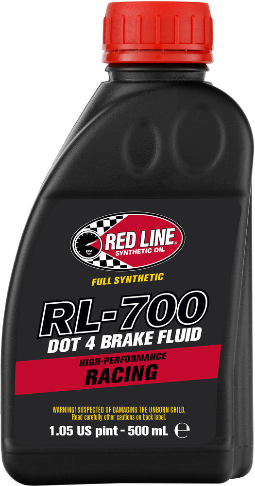Red Line 57-6577 90405 RL-700 DOT 4 SYN BRAKE FLUID 500ML 6/CASE