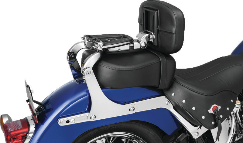 Kuryakyn 1667 Fixed Mounts For Multi-purpose Backrest Chrome - User 1
