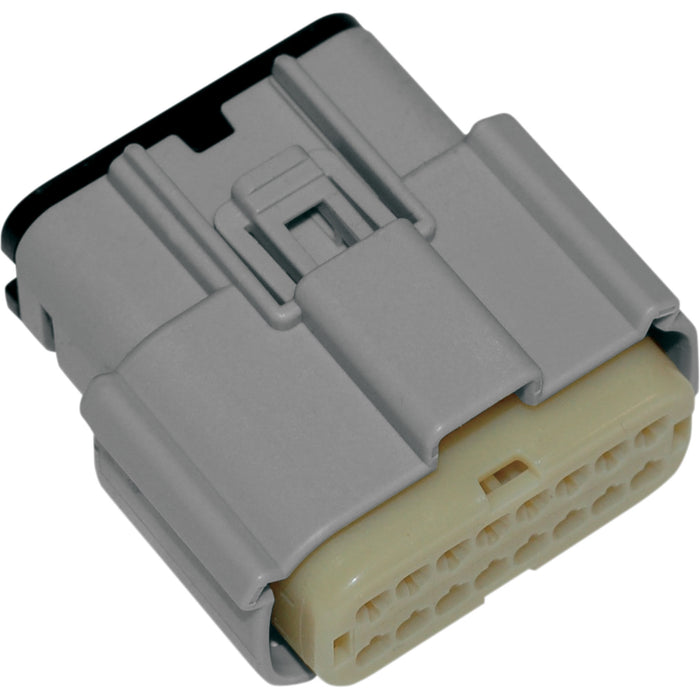 NAMZ 2120-0334 NM-33472-1602 Molex MX 150 Connector Component — Wiring Connector Molex MX 150 Connector - 16 Pin Female - Gray