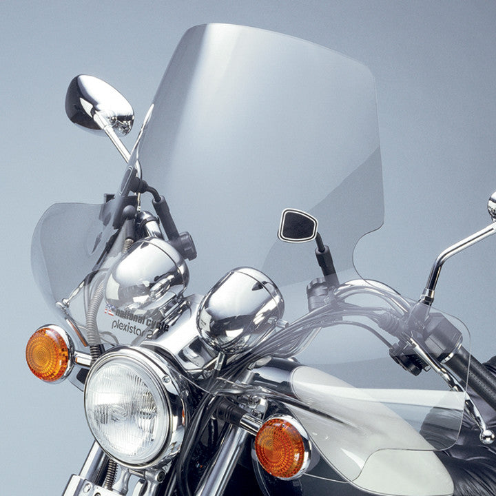 National Cycle Plexistar 2 Windshield Fairing Clear 7/8" - N8262-01 For Yamaha Motorcycles 1983-2013 | Suzuki Motorcycles 1985-2004