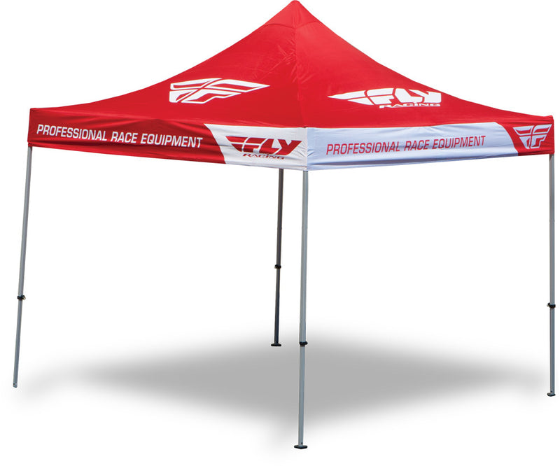 Fly Racing 360-9870 CAN10X10AHD RED CANOPY W/HEAVY DUTY FRAME RED 10'X10'