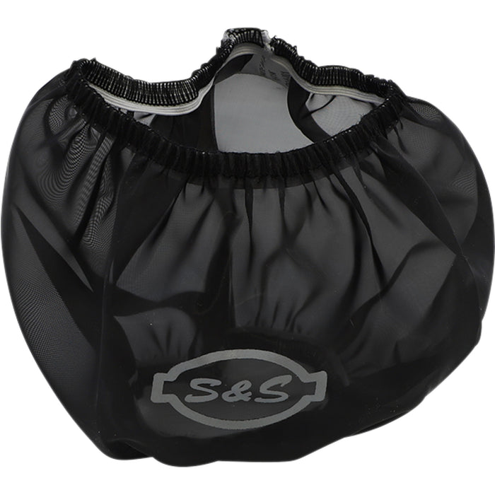 S&S CYCLE 1011-3120 170-0197 Pre-filter Rain Sock for Super Stock Air Cleaner - 1" Taller - Black - Super Sock Air Cleaner