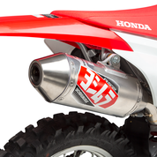 Yoshimura RS-2 Header Canister END CAP Exhaust System SS-AL-CF - 222500C350 Honda CRF250F 2019-2020
