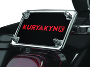 Kuryakyn 9166 License Frame & Backing Plate Set 4in X 7in Chrome - User 1